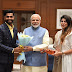 Mr. & Mrs Jadeja With PM Narendra Modi In Delhi!