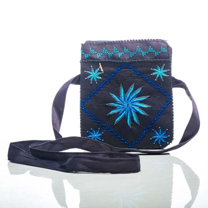 Women's Bedouin embroidery crossbody bag