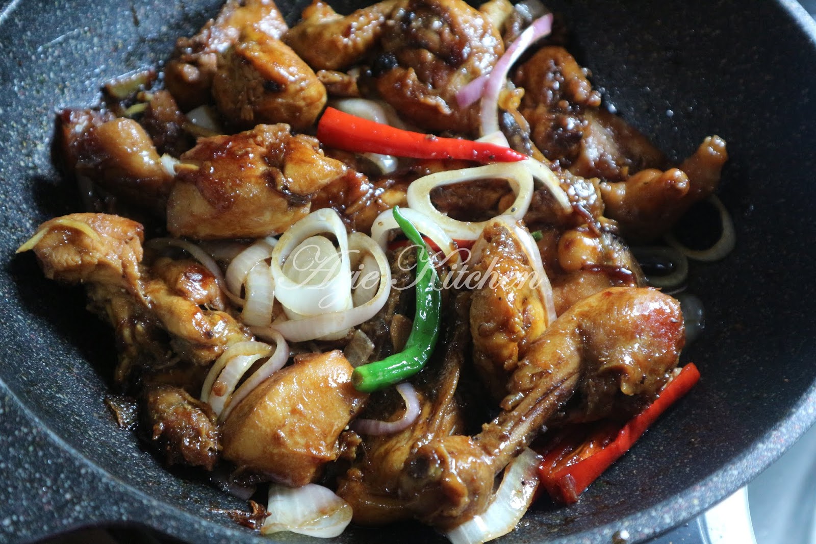 Ayam Goreng Masak Halia - Azie Kitchen