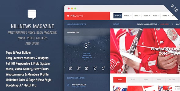 Premium News Magazine WordPress Template