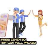 [FREE] Zenin 3D Illustration Full Packed