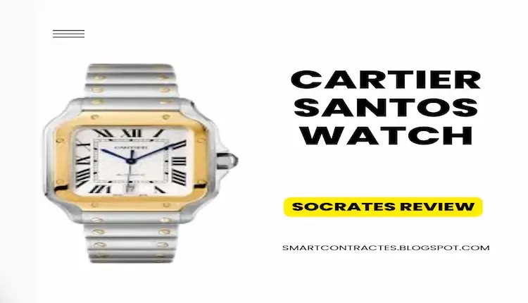 Image of an Cartier santos watch