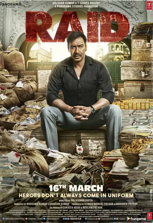 Ajay Devgn Hindi movie Raid 2018 wiki, full star-cast, Release date, Actor, actress, Song name, photo, poster, trailer, wallpaper