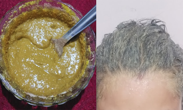 How to wash hair with multani mitti