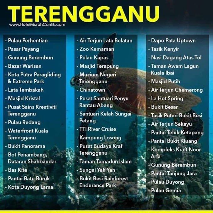 LOKASI YANG MENARIK UNTUK DI LAWATI DI KUALA TERENGGANU .