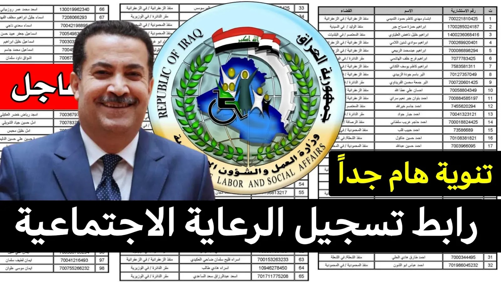 باقي يومين رابط استمارة التقديم على راتب الرعاية الاجتماعية وزارة العمل والشؤون الاجتماعية باقي يومين رابط استمارة التقديم على راتب الرعاية الاجتماعية وزارة العمل والشؤون الاجتماعية