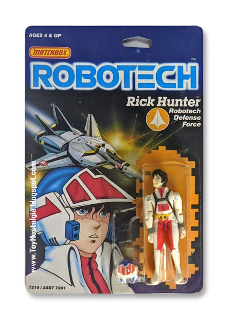 ROBOTECH - MATCHBOX Rick Hunter Action Figure Blister (ROBOTECH - MACROSS)