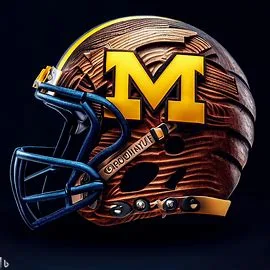 Michigan Wolverines Concept Football Helmets