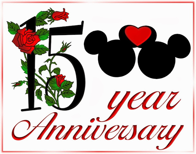 Free Minnie and Mickey Printables for 15th. Anniversary.