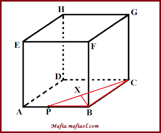 Agar lebih gampang memahami rujukan soal di bawah ini Contoh Soal dan Pembahasan Menghitung Jarak Titik ke Garis Pada Kubus