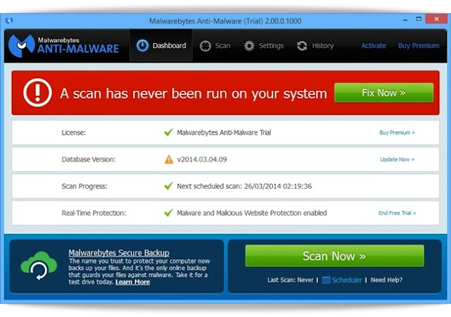 Malwarebytes Anti-Malware