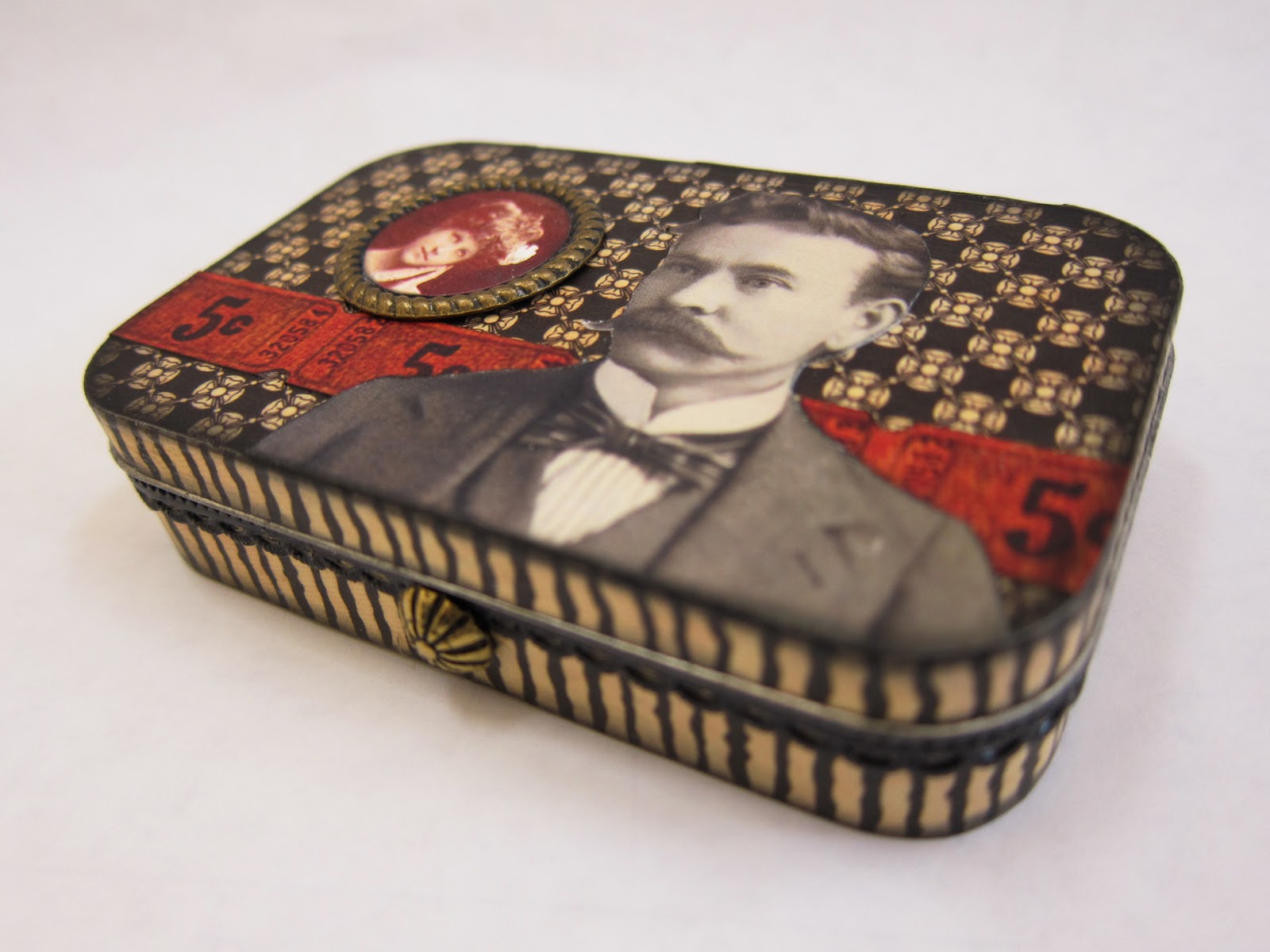 Upcycled Altoid Tin  Mod Podge Crafts 