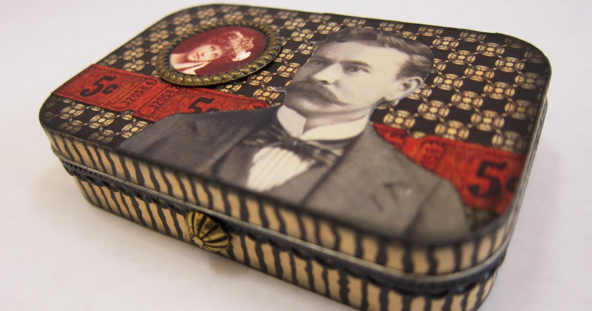 Tutorial: Altered Altoid Tins for Microjournals 