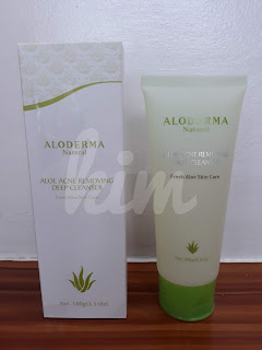 ALODERMA Acne Removing Deep Cleanser Review