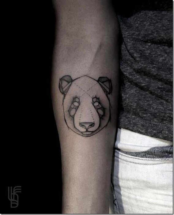 croquis_dotwork_panda_avant-bras_tatouage