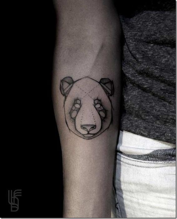 croquis_dotwork_panda_avant-bras_tatouage