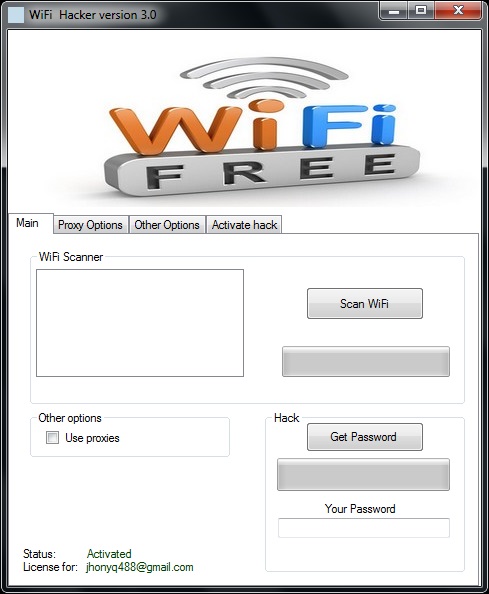 Wifi Password Hacker