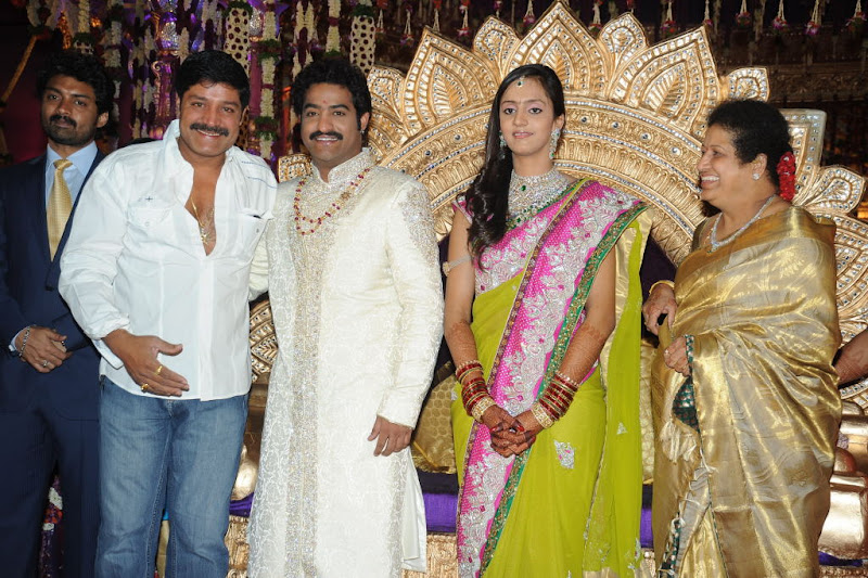 Celebrities  Jr NTR  Pranathi s Marriage hot images