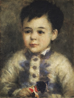 Boy with a Toy Soldier (Portrait of Jean de La Pommeraye), 1875
