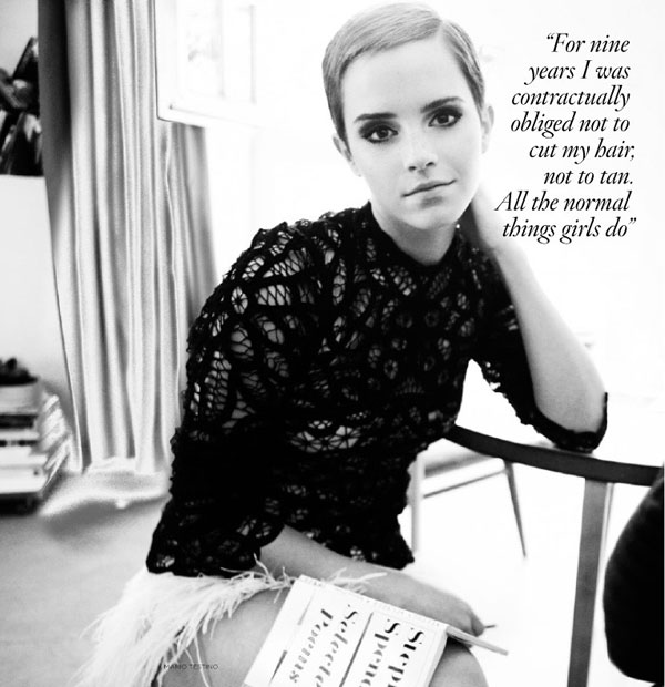 Emma Watson Chanel Photo Shoot. Emma Watson for Vogue UK