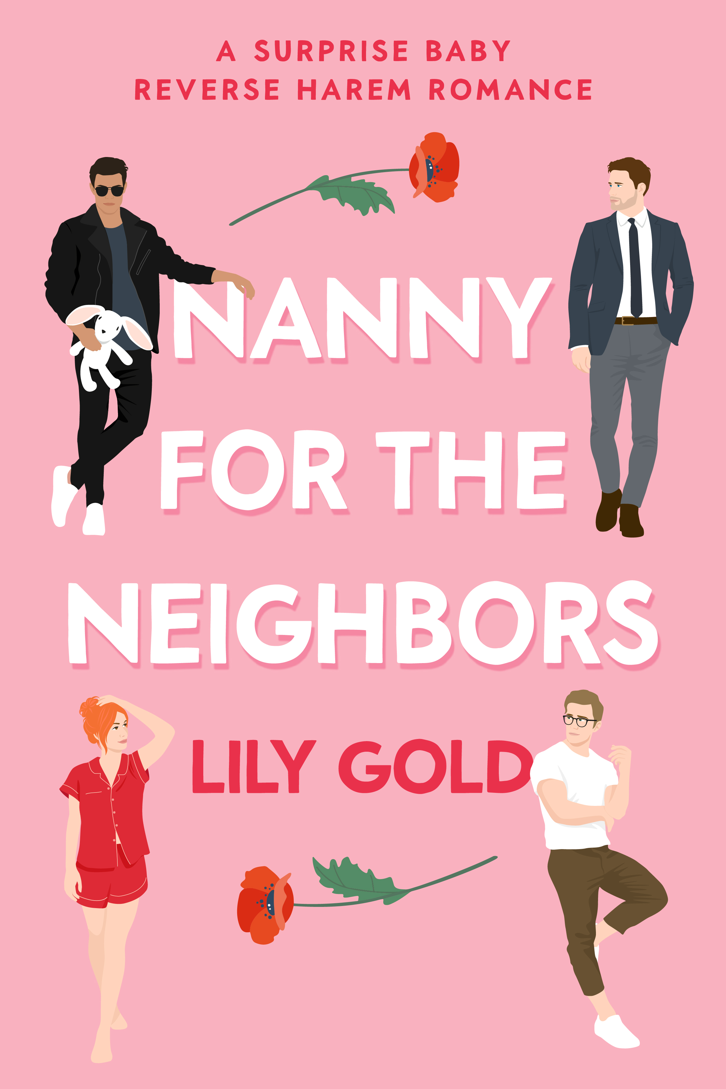 Nanny for the Neighbors: A Surprise Baby Reverse Harem Romance by Lily Gold Review/Summary