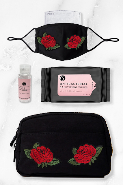 Simple Satch Roses Face Mask Kit