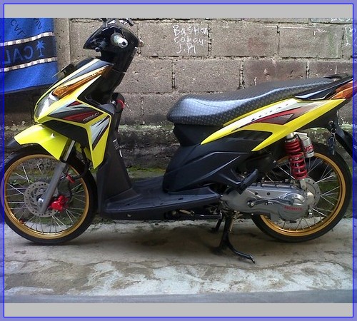 27 Gambar Modifikasi  Motor  Vario  150  125 110 Cc  Fi Cw 