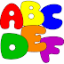 Graffiti Alphabet : the Alphabet in Bubble Letters " A-F" - Full Color