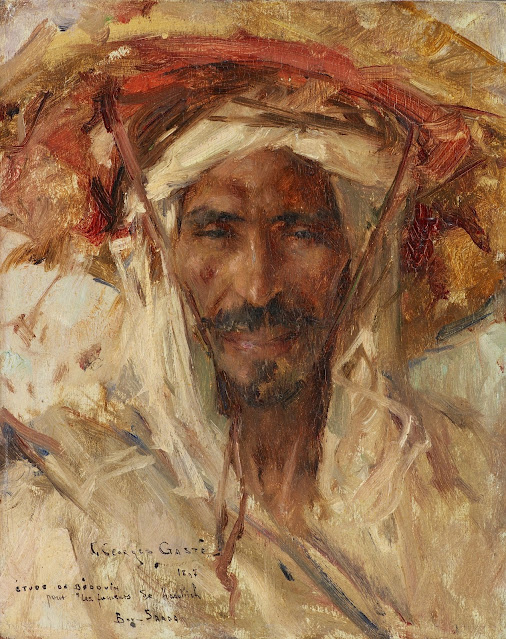 Portrait de bédouin, 1897 - Georges Gasté
