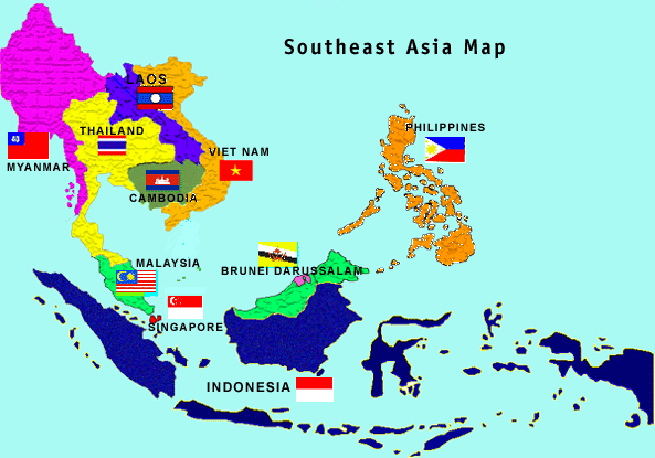 Daftar Nama Negara di Asia Tenggara dan Ibukotanya