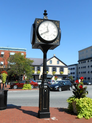 Gettysburg Town Clock on Lincoln Square in Pennsylvania