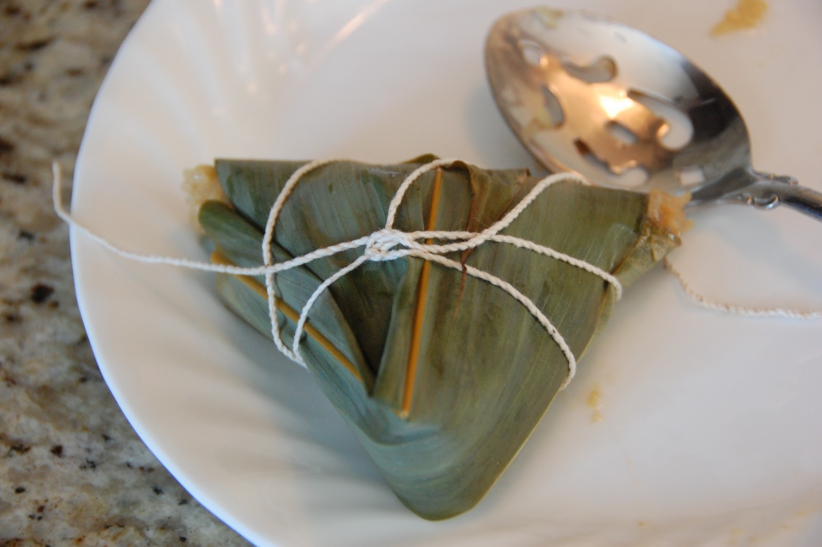 The 350 Degree Oven Adventures In Mika S Kitchen Pork Zongzi Steamed Banana Leaf Glutinous Rice