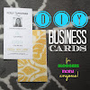 Diy Business Cards - 60 DIY Business Cards: Design Your Own Business Cards ... - After you've placed all your elements on the business card, work on design touches like fonts, colors, logos, and other visual