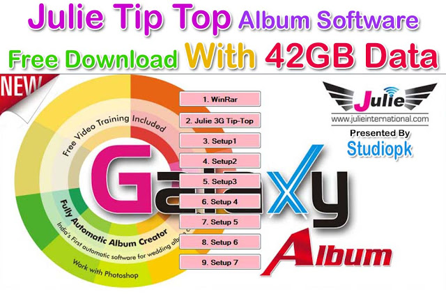 Julie Tip Top Album Software Free Download With 25GB Data