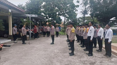 Minta Aktifkan Kembali Satkamling, Kunjungan Kapolres Indramayu di Polsek Widasari