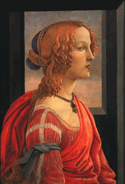 Simonetta, Vespucci,Botticelli