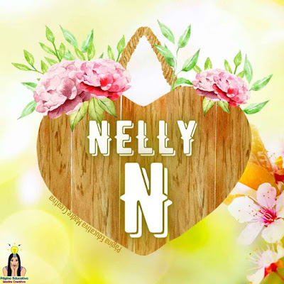 Solapín para imprimir - Nombre Nelly