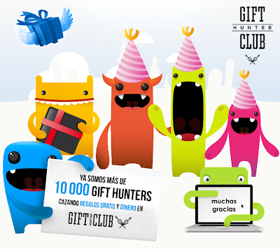 Ya somos mas de 10.000 usuarios en Gift-Hunter-Club