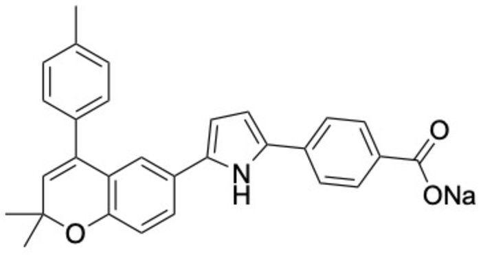 The structure of the YCT529 compound For Male Birth Control Pills