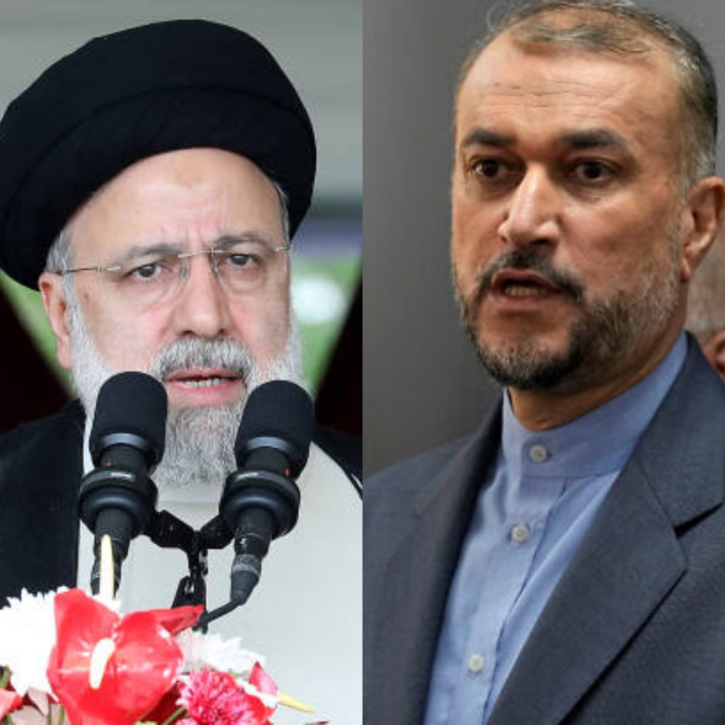 Ebrahim Raisi and Hossein Amir-Abdollahian