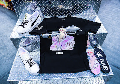 WWE x Puma x Foot Locker T-Shirt & Sneaker Capsule Collection