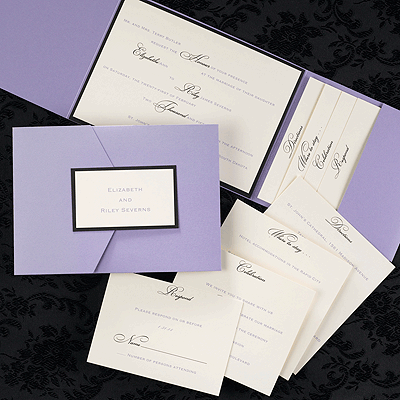 The Purple Mermaid features the best wedding invitations on the market today