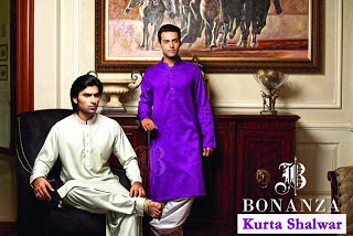Best Bonanza Kurta Shalwar Eid Collection 2013 For Men