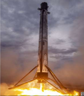 رقم قياسي للمرة السادسة لاطلاق وعودة  فالكون Falcon 9 الناجحة