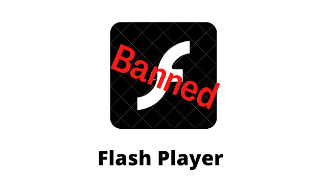 image of demise of flash player