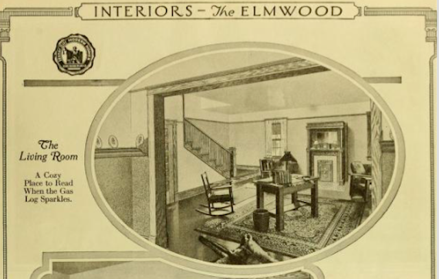 sears elmwood interior 1921 catalog