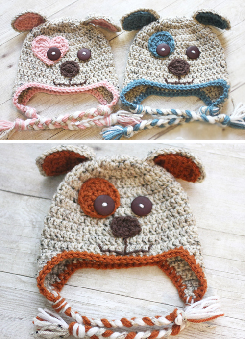 Puppy Hat - Free Pattern