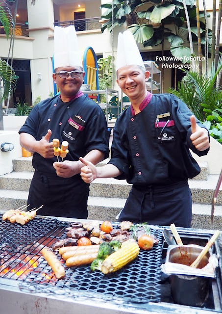 BBQ Chefs At The Grill