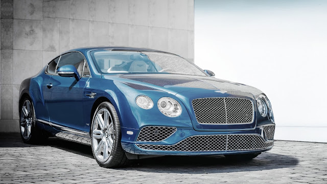 Blue Bentley HD Wallpaper