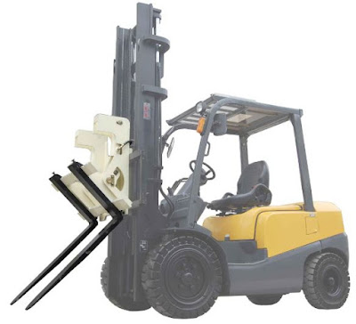 Xe nâng Hyster xúc lật Hinged Forks